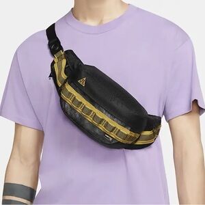 Nike ACG Karst Black and Yellow Fanny Pack